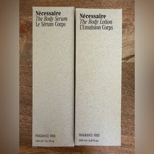 Nécessaire The Body Serum 5.1 fl oz & The Body Lotion 6.8 fl oz - Fragrance Free